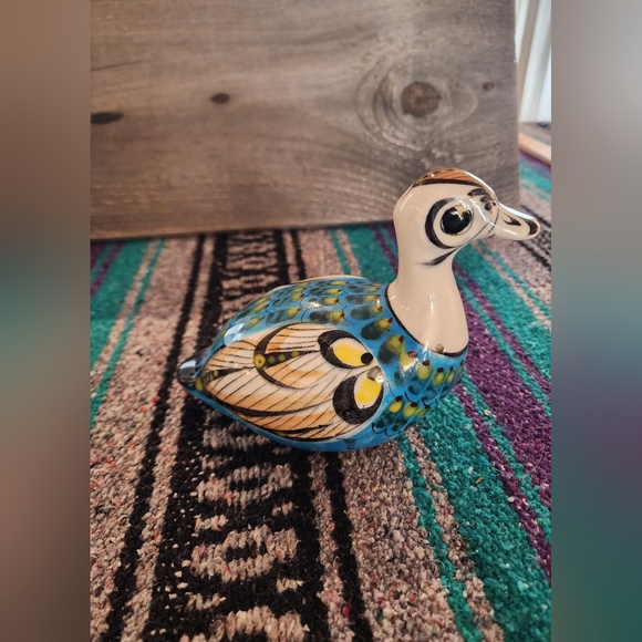 Vintage Mexican pottery bird - Picture 3 of 8